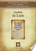 libro Apellido De León